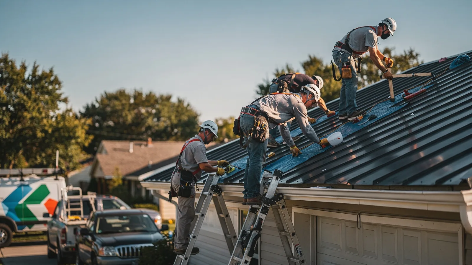 Metal Roof Installation in New Douglas, IL near me